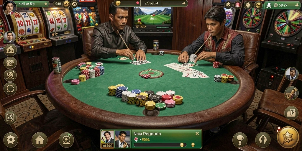 Mode multiplayer yang memungkinkan bermain bersama teman.