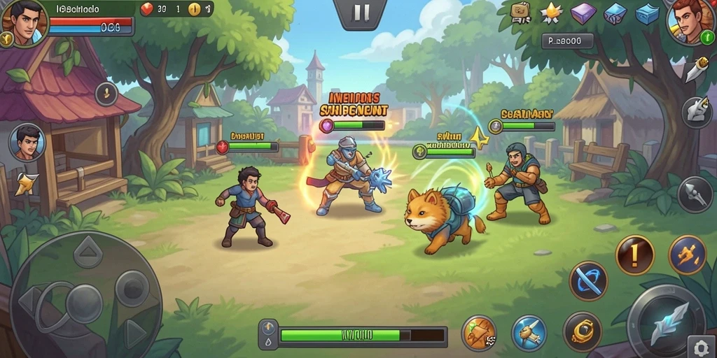 Mode multiplayer yang seru dan kompetitif.