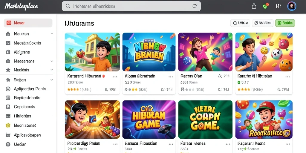Fitur komunitas untuk berinteraksi dengan pemain lain.