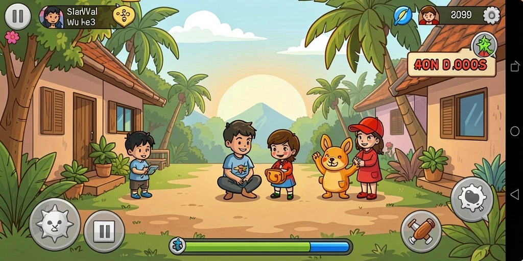 Pengalaman multiplayer yang seru dan interaktif.