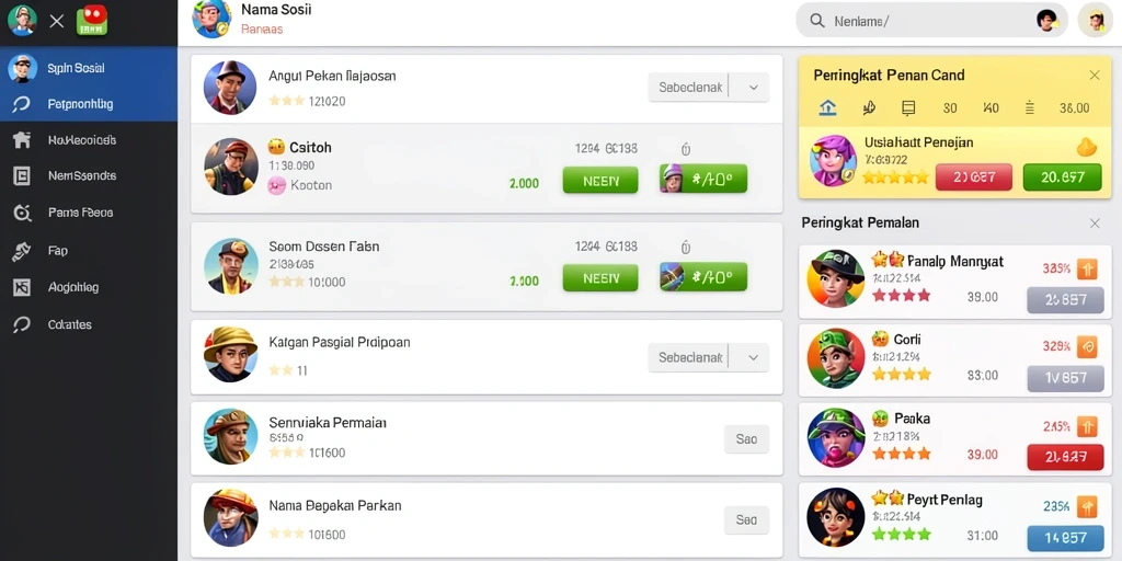 Sistem reward yang menarik dan menguntungkan bagi pemain.