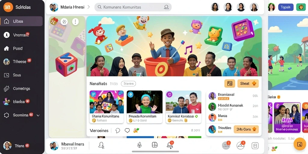 Grafis yang mengesankan dan warna-warni.