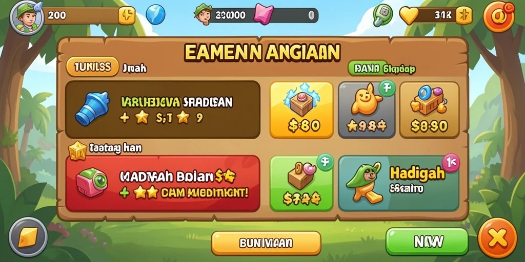 Fitur komunitas untuk berinteraksi dengan pemain lain.