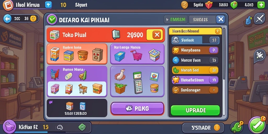 Gambaran antarmuka yang user-friendly dan menarik.