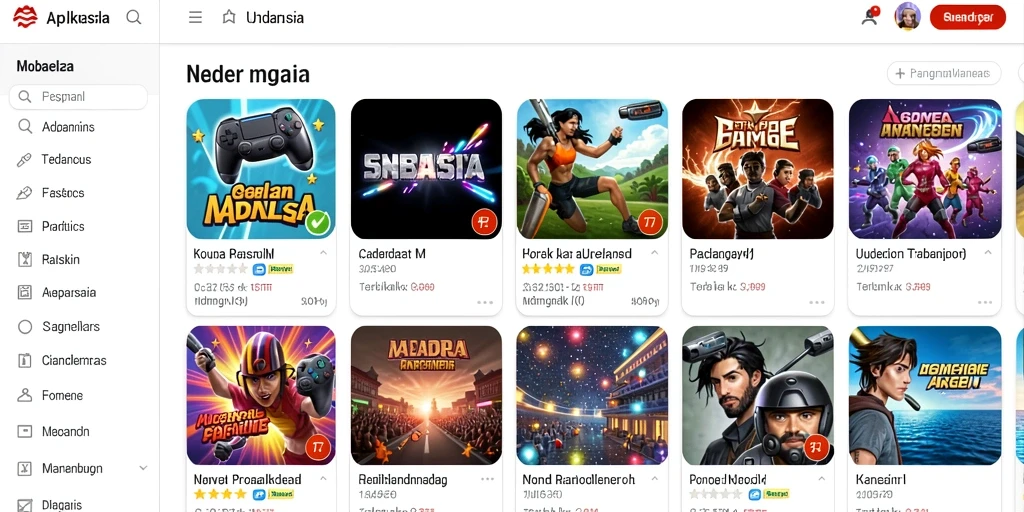 Mode permainan kompetitif yang menegangkan.