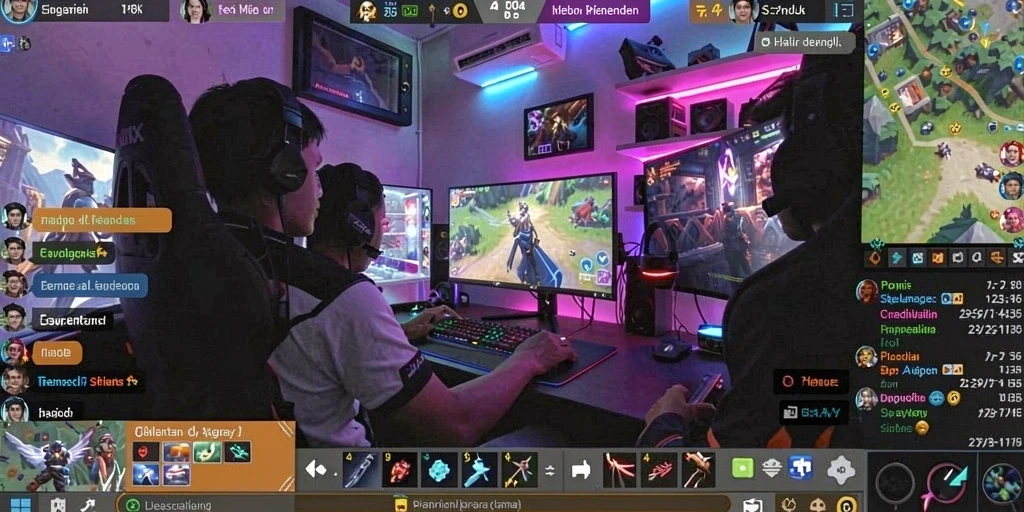 Karakter dan musuh yang menarik dalam game UH77.