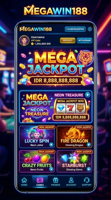 megawin188 — layar beranda